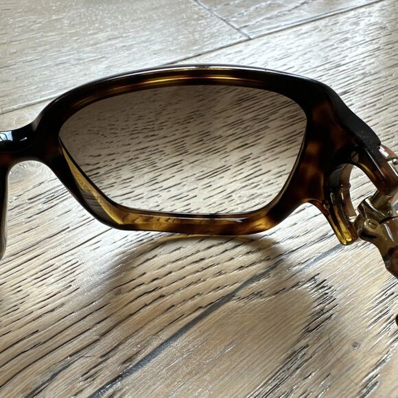 Vintage Gucci Bamboo Horse Bit Sunglasses In Tortoise, GG2969/S NK4CC 57 16 115 main image 13